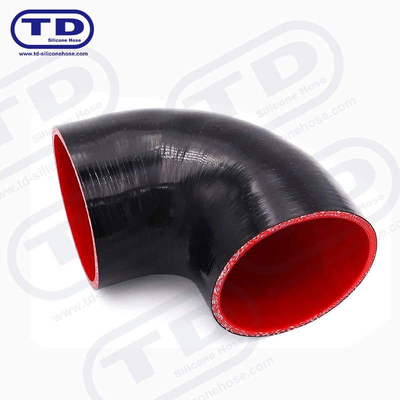 Silicon 90 ° furtun cu cot