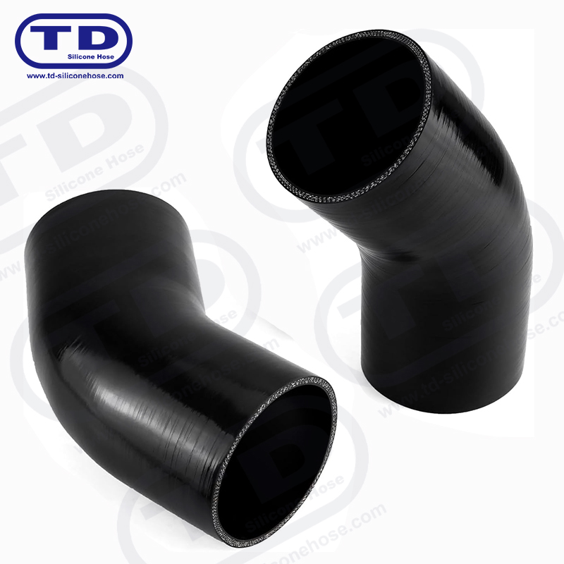 Silicon 45 ° furtun cu cot