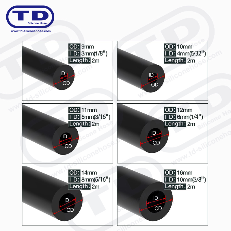 Furtun de vid din silicon