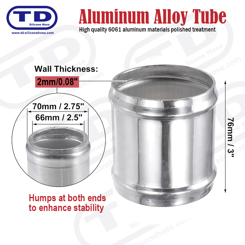 Pipe din aluminiu OD: 2,75 