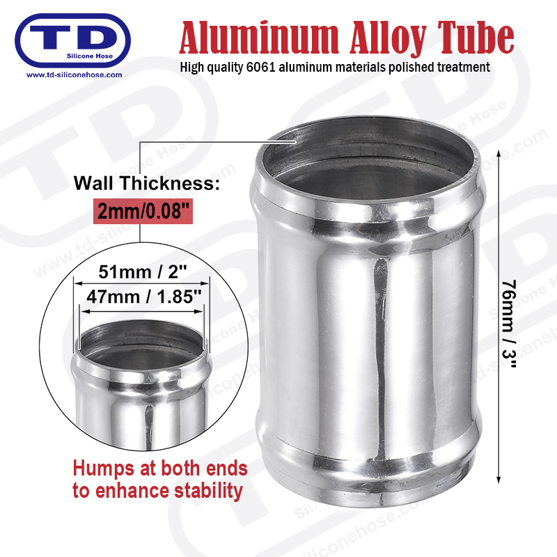 Pipe din aluminiu OD: 2,0 
